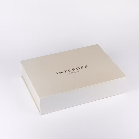 Foldable Cardboard Cosmetics Makeup Jewelry Clothes Magnetic Paper Gift Packing Box for Watch Wedding Party Festival Gift Packaging with Ribbon