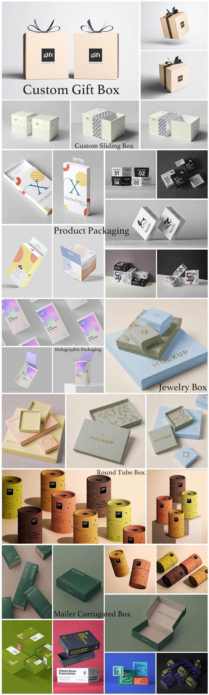 China Manufacturer New Design Wholesale Paper Cardboard Necklace Bangle Pendent Ring Jewelry Jewellery Drawer Gift Box with Ribbon