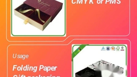 China fabricante novo design atacado papel papelão colar pulseira anel pendente jóias gaveta caixa de presente com fita