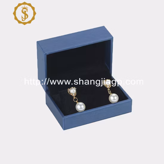 Atacado logotipo personalizado caixa de presente de joias anel pulseira colar pingente conjunto de joias caixa de embalagem
